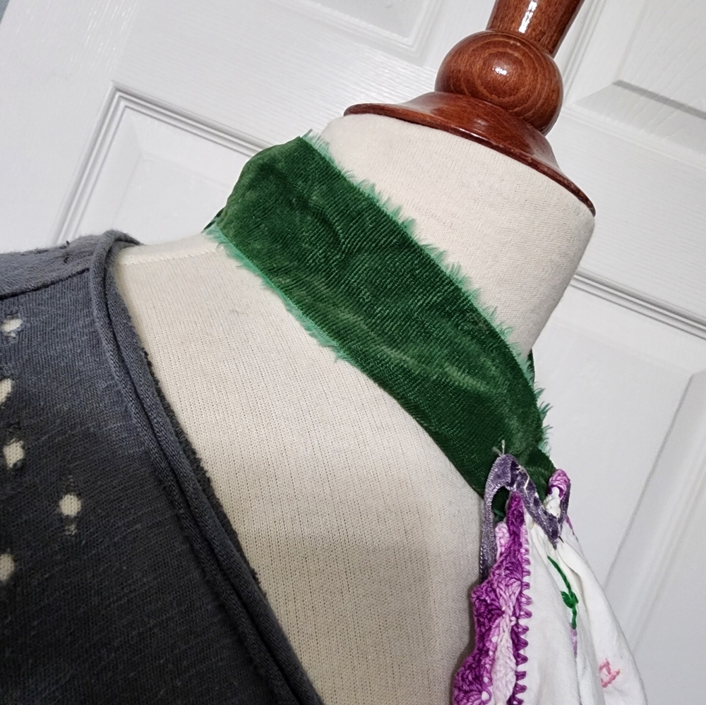 JABOT MOSSIE ANNA ARTISAN DESIGN OOAK ππ NWT - Picture 8 of 13